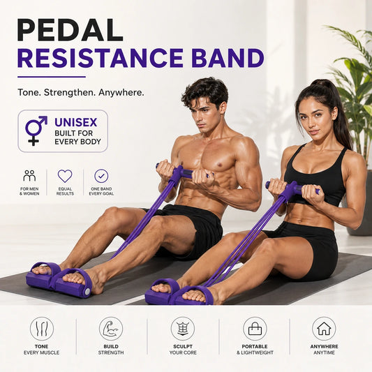 PedalPro™ - Unisex Yoga Pedal Puller Resistance Band