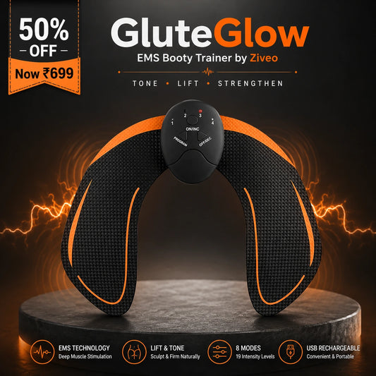 GluteGlow® - Wireless Booty Trainer Device (Tight & Round Butt in 14 Days)
