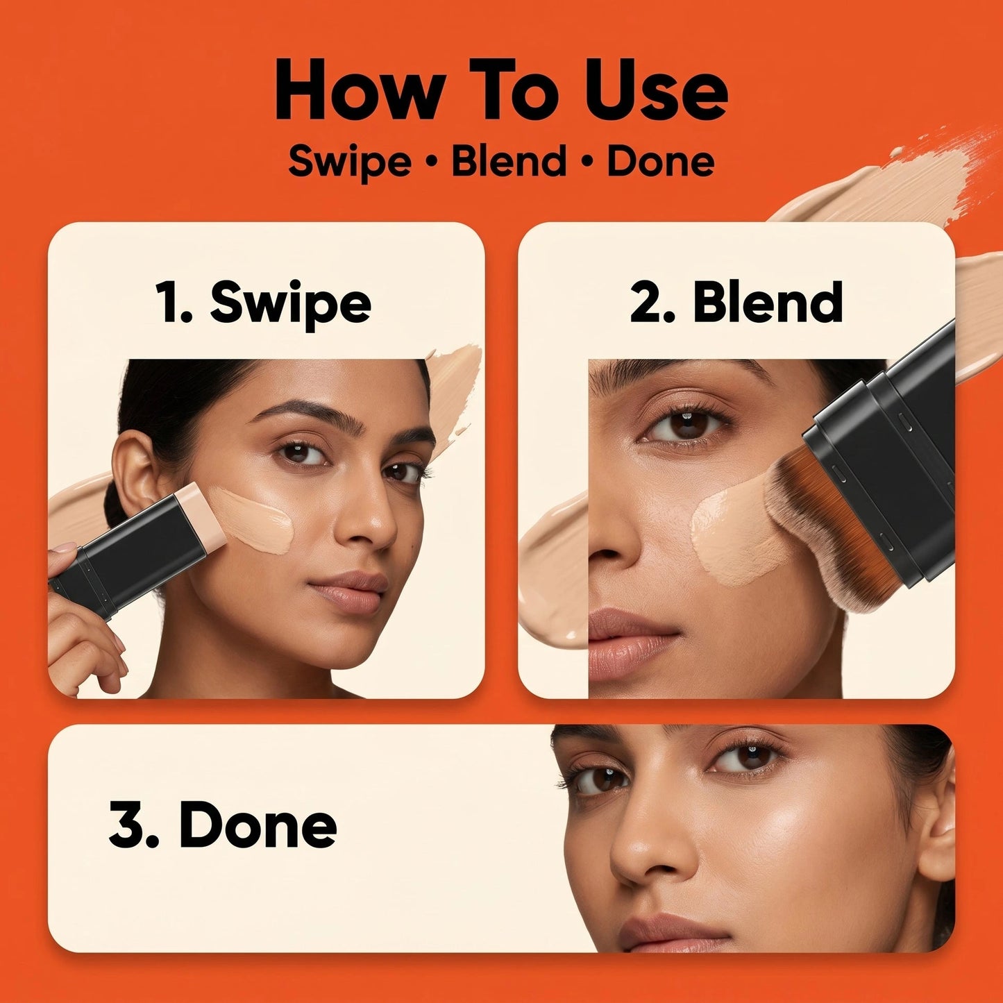 Ziveo® 2-in-1 Korean Magic Foundation Stick