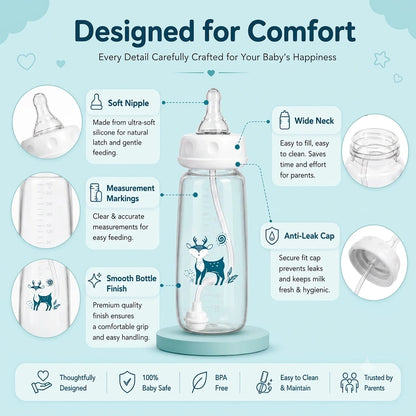 Ziveo™ - Hands-Free Baby Feeding Bottle