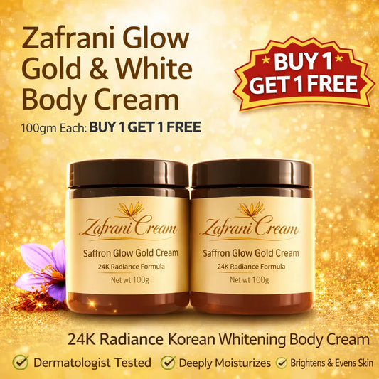 Ziveo® - Magic Glow Gold & White Body Cream Combo (BUY 1 GET 1 FREE)